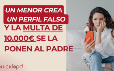 La Agencia Española de Protección de Datos condena a 10.000 euros al padre del menor que creó un perfil falso en Instagram para gastar una “broma”.